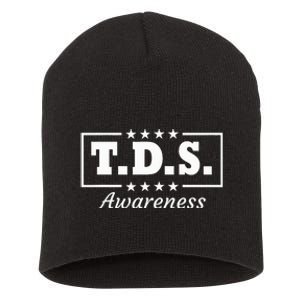 Tds Awareness Trump Wins 2024 45 & 47 Short Acrylic Beanie