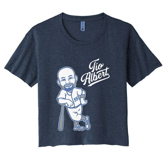 Tio Albert Women's Crop Top Tee