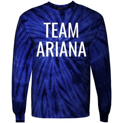 Team Ariana Tie-Dye Long Sleeve Shirt