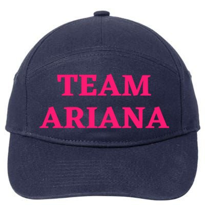 Team Ariana 7-Panel Snapback Hat