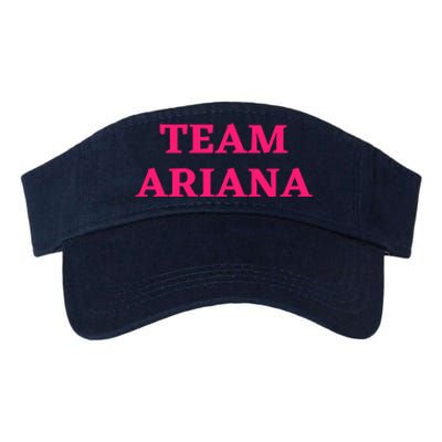 Team Ariana Valucap Bio-Washed Visor