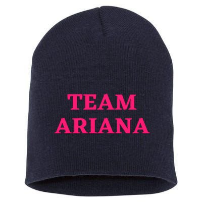 Team Ariana Short Acrylic Beanie