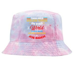 There Are Three Useless Things In This World Quote Gift Tie-Dyed Bucket Hat