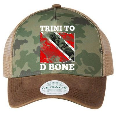 Trinidad And Tobago Flaggift Trini To D Bone Great Gift Legacy Tie Dye Trucker Hat