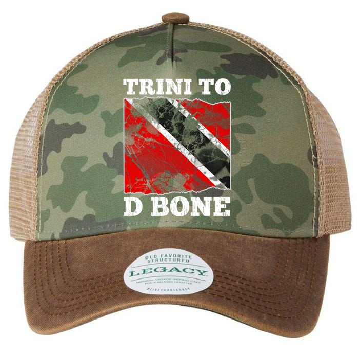 Trinidad And Tobago Flaggift Trini To D Bone Great Gift Legacy Tie Dye Trucker Hat