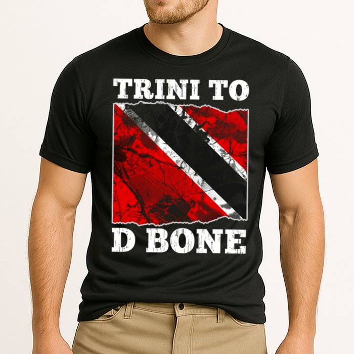 Trinidad And Tobago Flaggift Trini To D Bone Great Gift Performance Shirt