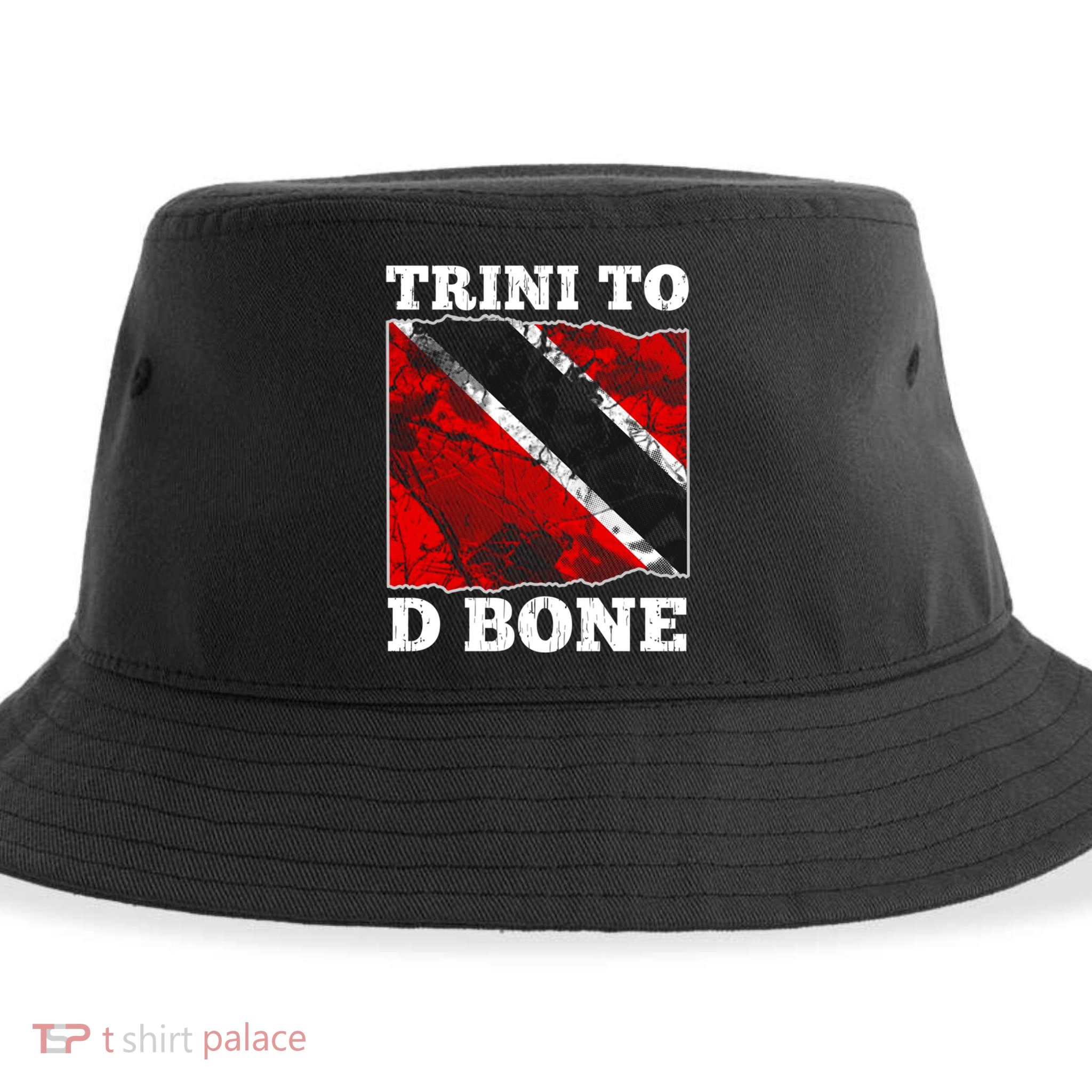 Trinidad And Tobago Flaggift Trini To D Bone Great Gift Sustainable Bucket Hat