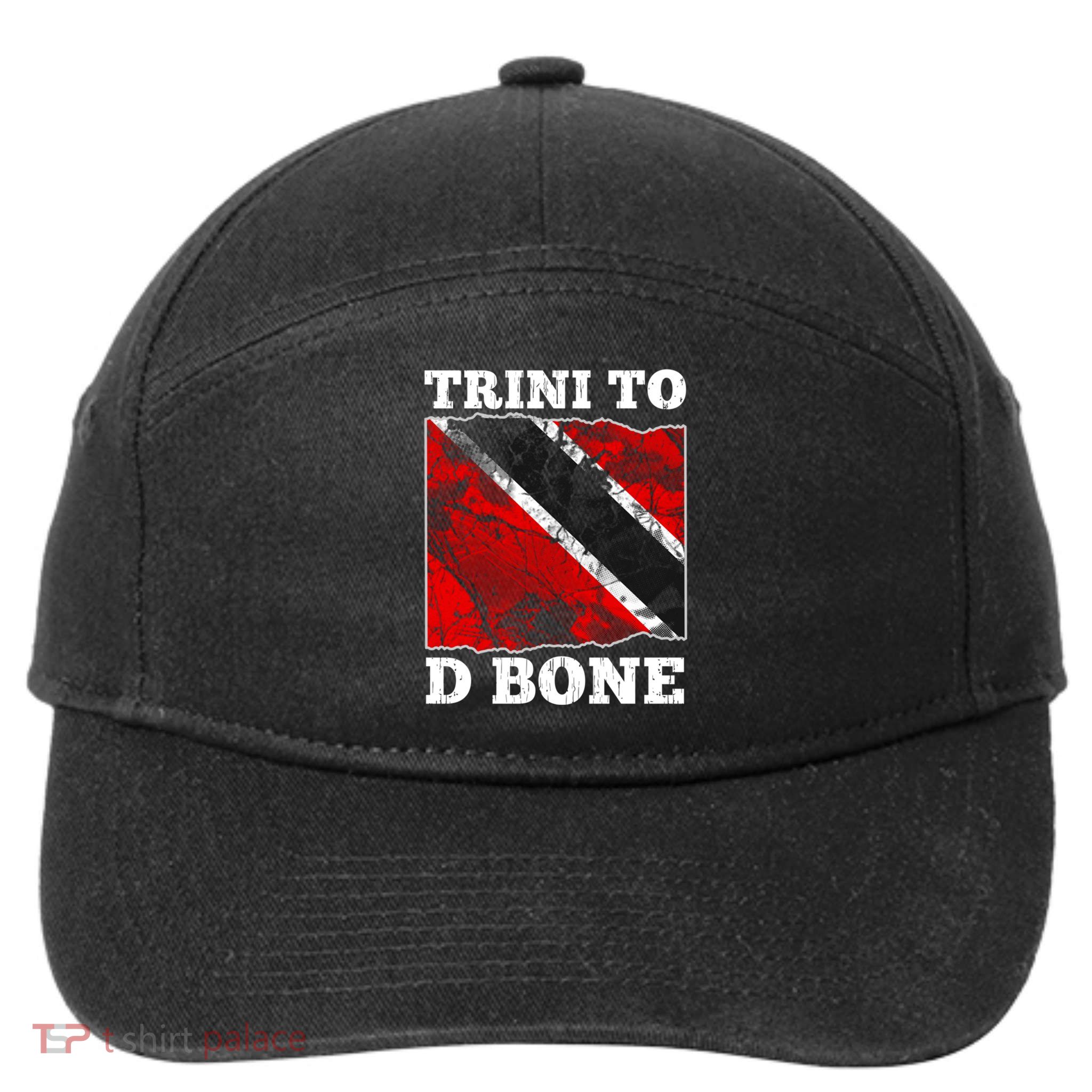 Trinidad And Tobago Flaggift Trini To D Bone Great Gift 7-Panel Snapback Hat