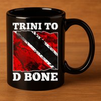 Trinidad And Tobago Flaggift Trini To D Bone Great Gift 11oz C Handle Ceramic Mug