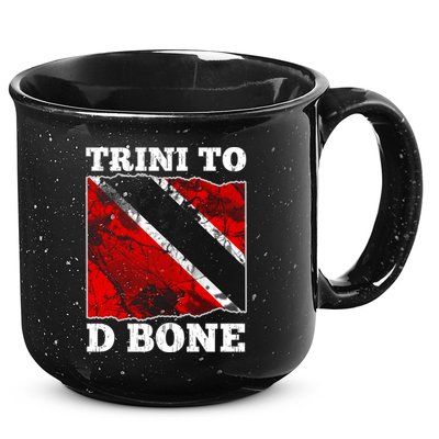 Trinidad And Tobago Flaggift Trini To D Bone Great Gift 15oz Campfire Ceramic Mug