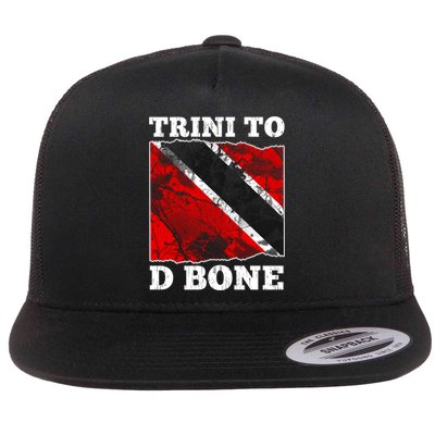 Trinidad And Tobago Flaggift Trini To D Bone Great Gift Flatbill Hat