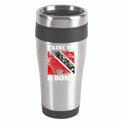 Trinidad And Tobago Flaggift Trini To D Bone Great Gift 16oz Travel Tumbler