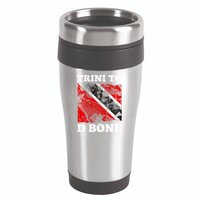 Trinidad And Tobago Flaggift Trini To D Bone Great Gift 16oz Travel Tumbler