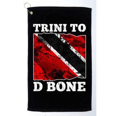 Trinidad And Tobago Flaggift Trini To D Bone Great Gift Golf Towel