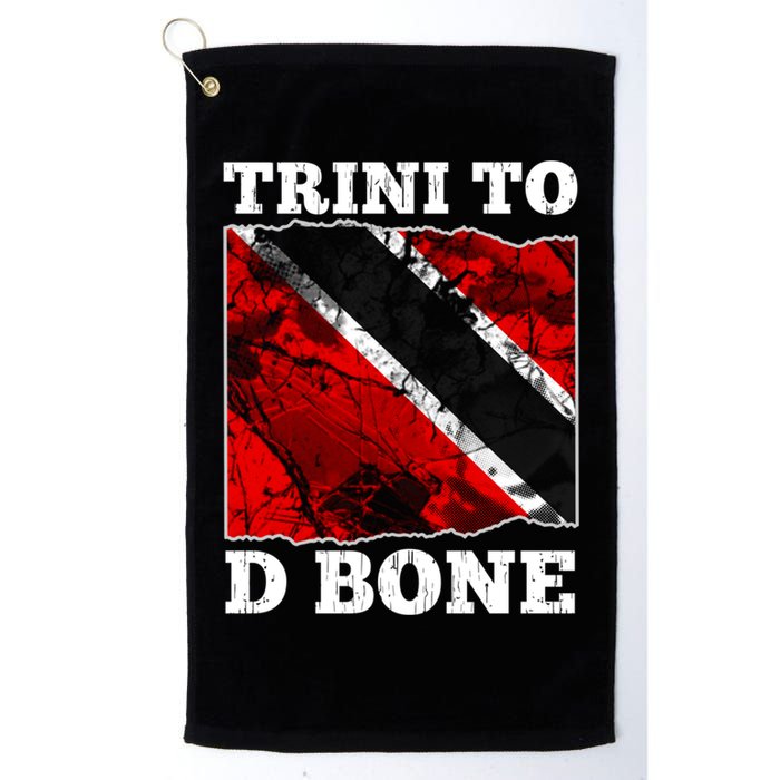 Trinidad And Tobago Flaggift Trini To D Bone Great Gift Golf Towel