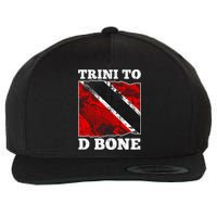 Trinidad And Tobago Flaggift Trini To D Bone Great Gift Wool Snapback Cap