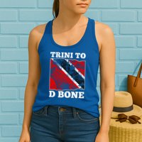 Trinidad And Tobago Flaggift Trini To D Bone Great Gift Womens Tank Top