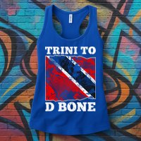Trinidad And Tobago Flaggift Trini To D Bone Great Gift Womens Tank Top