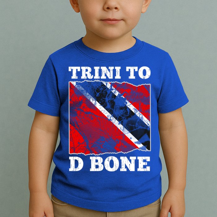 Trinidad And Tobago Flaggift Trini To D Bone Great Gift Toddler T-Shirt