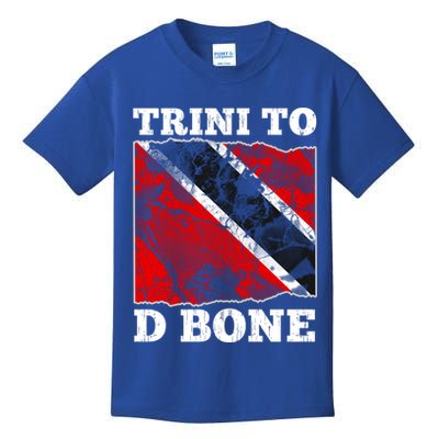 Trinidad And Tobago Flaggift Trini To D Bone Great Gift Kids T-Shirt