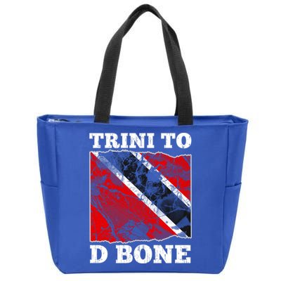 Trinidad And Tobago Flaggift Trini To D Bone Great Gift Zip Tote Bag