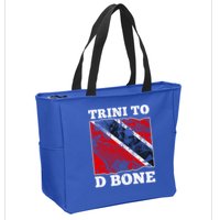 Trinidad And Tobago Flaggift Trini To D Bone Great Gift Zip Tote Bag