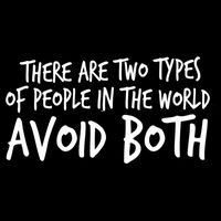 There Are Two Types Of People In The World By Raytee Great Gift Backpack