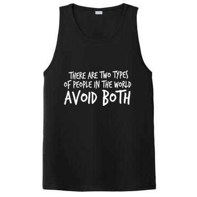 There Are Two Types Of People In The World By Raytee Great Gift PosiCharge Competitor Tank