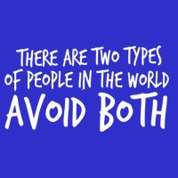 There Are Two Types Of People In The World By Raytee Great Gift Hoodie