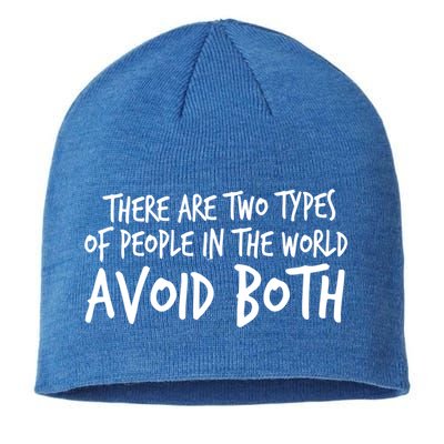 There Are Two Types Of People In The World By Raytee Great Gift Sustainable Beanie