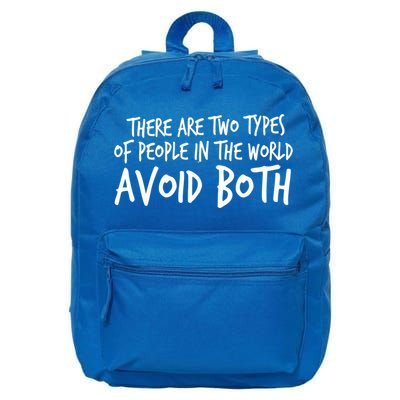 There Are Two Types Of People In The World By Raytee Great Gift 16 in Basic Backpack