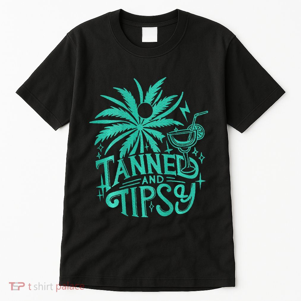 Tanned And Tipsy Beach Summer Tall T-Shirt