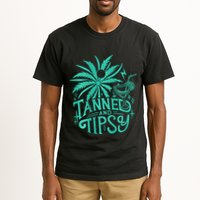 Tanned And Tipsy Beach Summer Tall T-Shirt