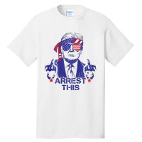 Trump Arrest This Funny Trump 2024 Convicted Felon Tall T-Shirt