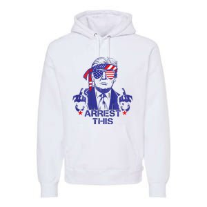 Trump Arrest This Funny Trump 2024 Convicted Felon Premium Hoodie