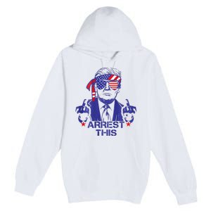 Trump Arrest This Funny Trump 2024 Convicted Felon Premium Pullover Hoodie