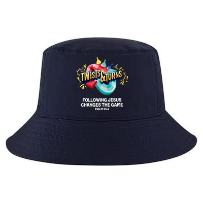 Twists And Turns VBS Follow Jesus Change The Games Cool Comfort Performance Bucket Hat