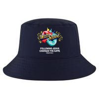 Twists And Turns VBS Follow Jesus Change The Games Cool Comfort Performance Bucket Hat