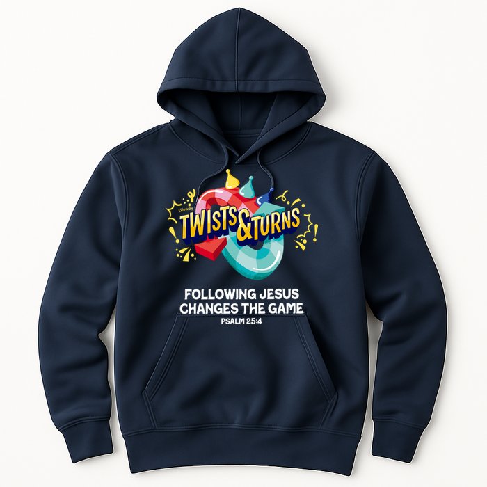Twists And Turns VBS Follow Jesus Change The Games Hoodie