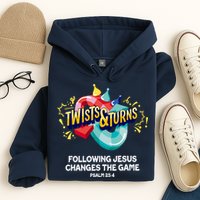 Twists And Turns VBS Follow Jesus Change The Games Hoodie