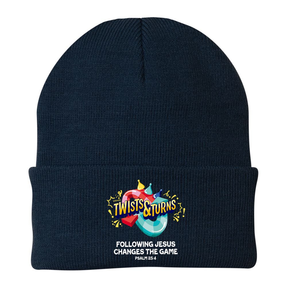 Twists And Turns VBS Follow Jesus Change The Games Beanie