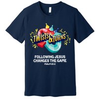 Twists And Turns VBS Follow Jesus Change The Games Premium T-Shirt