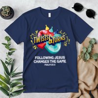Twists And Turns VBS Follow Jesus Change The Games Premium T-Shirt