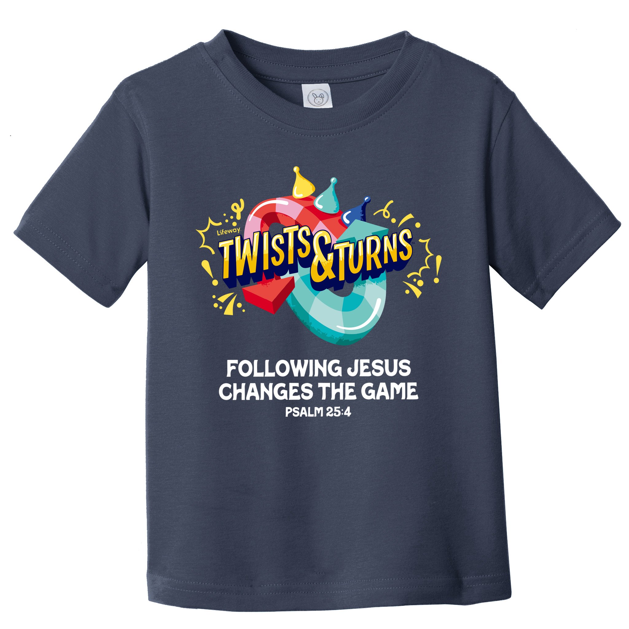 Twists And Turns VBS Follow Jesus Change The Games Toddler T-Shirt