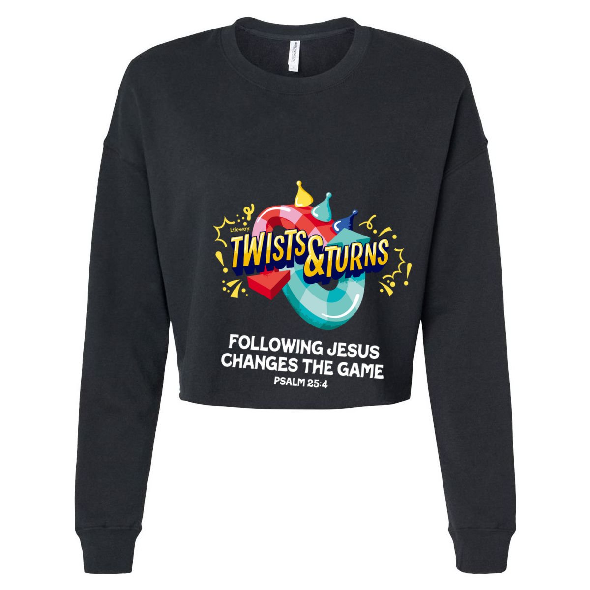 Twists And Turns VBS Follow Jesus Change The Games Kids T-Shirt