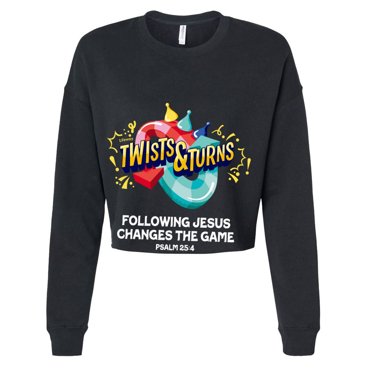 Twists And Turns VBS Follow Jesus Change The Games Kids T-Shirt
