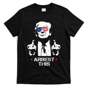 Trump Arrest This 2 Sided Funny T-Shirt