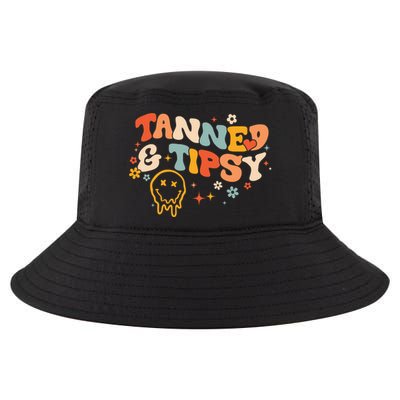 Tanned And Tipsy Funny Summer Tops Beach Meaningful Gift Cool Comfort Performance Bucket Hat
