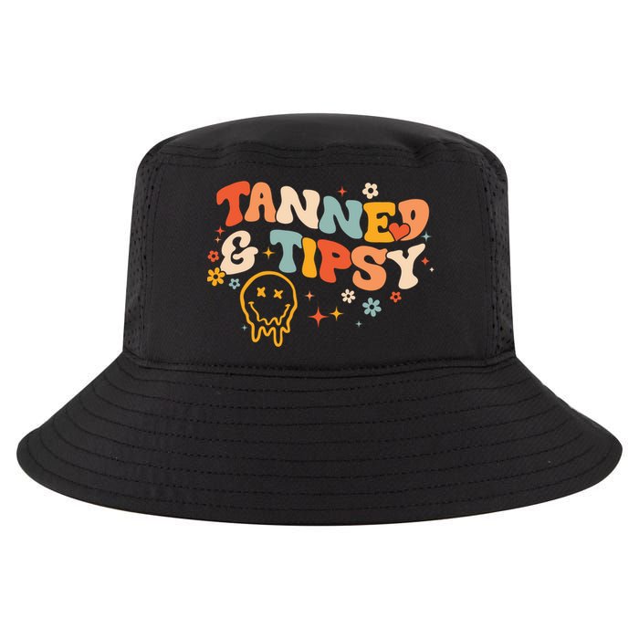 Tanned And Tipsy Funny Summer Tops Beach Meaningful Gift Cool Comfort Performance Bucket Hat