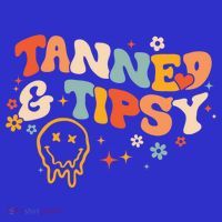 Tanned And Tipsy Funny Summer Tops Beach Meaningful Gift Magnet